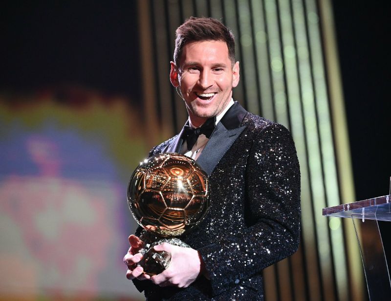 Messi đạt 7 quả bóng vàng trong sự nghiệp của mình