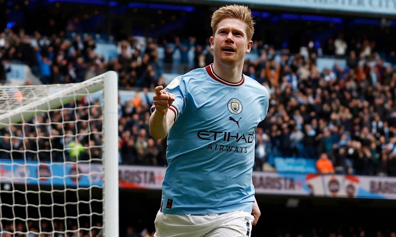 Kevin De Bruyne sở hữu khả năng chơi bóng đầy kỹ thuật và điêu luyện