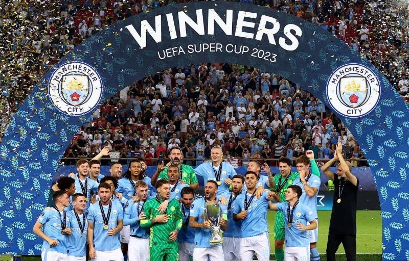 Manchester City có tên trong top những câu lạc bộ bóng đá mạnh nhất thế giới